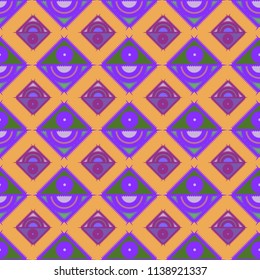 Abstract color seamless pattern for new background.