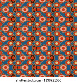 Abstract color seamless pattern for new background.