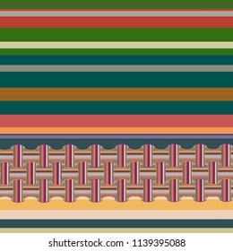 Abstract color seamless pattern for new background.