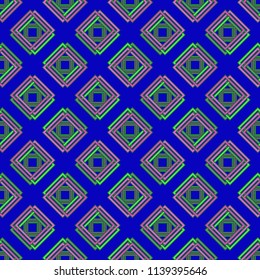 Abstract color seamless pattern for new background.