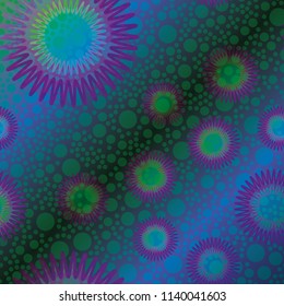 Abstract color seamless pattern for new background.