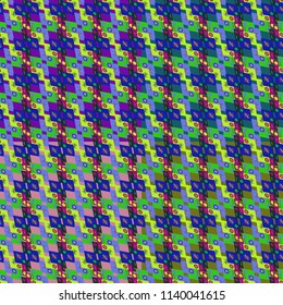 Abstract color seamless pattern for new background.