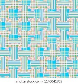 Abstract color seamless pattern for new background.