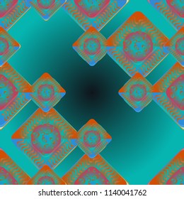Abstract color seamless pattern for new background.