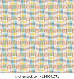 Abstract color seamless pattern for new background.