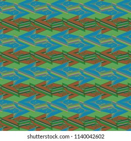 Abstract color seamless pattern for new background.