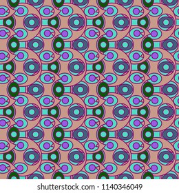 Abstract color seamless pattern for new background.