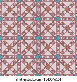 Abstract color seamless pattern for new background.