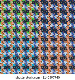 Abstract color seamless pattern for new background.