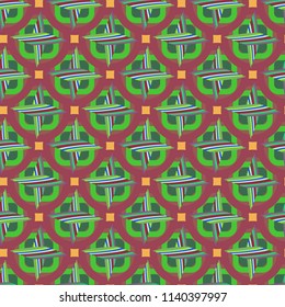 Abstract color seamless pattern for new background.
