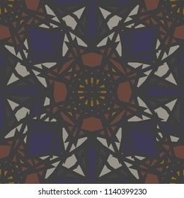 Abstract color seamless pattern for new background.