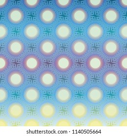 Abstract color seamless pattern for new background.