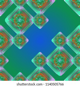 Abstract color seamless pattern for new background.