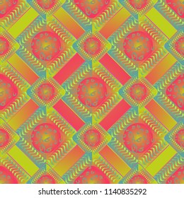 Abstract color seamless pattern for new background.