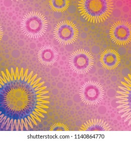 Abstract color seamless pattern for new background.