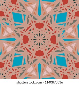 Abstract color seamless pattern for new background.