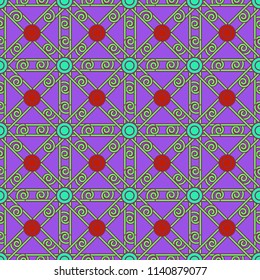 Abstract color seamless pattern for new background.