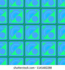 Abstract color seamless pattern for new background.