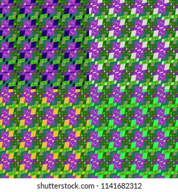 Abstract color seamless pattern for new background.