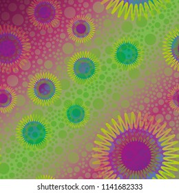 Abstract color seamless pattern for new background.