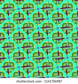 Abstract color seamless pattern for new background.