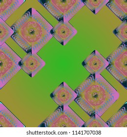 Abstract color seamless pattern for new background.