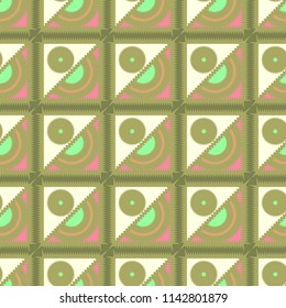 Abstract color seamless pattern for new background.