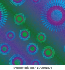 Abstract color seamless pattern for new background.