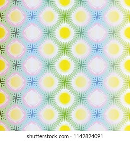Abstract color seamless pattern for new background.