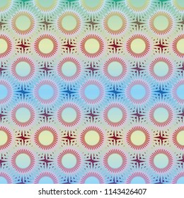Abstract color seamless pattern for new background.
