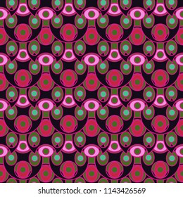 Abstract color seamless pattern for new background.