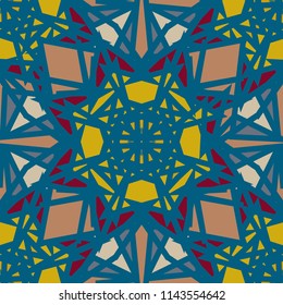 Abstract color seamless pattern for new background.