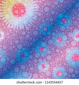 Abstract color seamless pattern for new background.