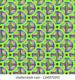 Abstract color seamless pattern for new background.