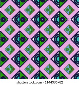 Abstract color seamless pattern for new background.