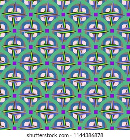 Abstract color seamless pattern for new background.