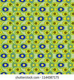Abstract color seamless pattern for new background.