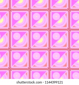 Abstract color seamless pattern for new background.