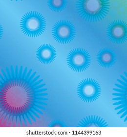Abstract color seamless pattern for new background.