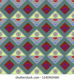 Abstract color seamless pattern for new background.