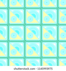 Abstract color seamless pattern for new background.