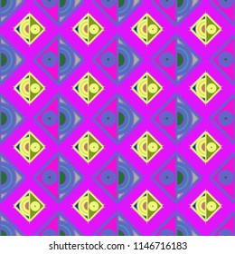 Abstract color seamless pattern for new background.