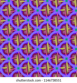 Abstract color seamless pattern for new background.
