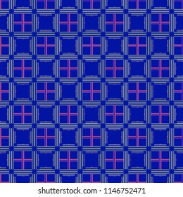 Abstract color seamless pattern for new background.