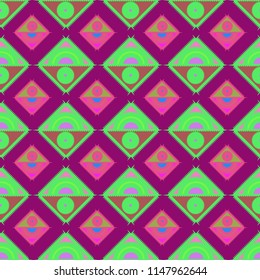 Abstract color seamless pattern for new background.