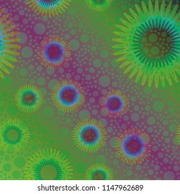Abstract color seamless pattern for new background.