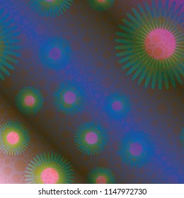 Abstract color seamless pattern for new background.