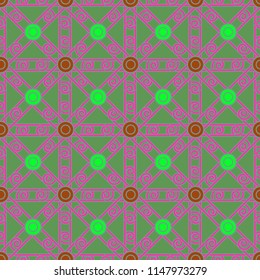 Abstract color seamless pattern for new background.