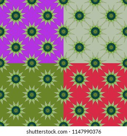 Abstract color seamless pattern for new background.