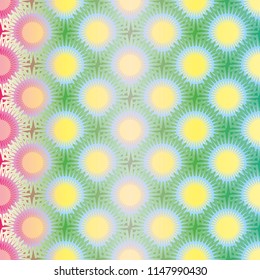 Abstract color seamless pattern for new background.